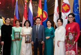 TỔNG GIÁM ĐỐC HANEL ĐƯỢC VINH DANH NỮ DOANH NHÂN ASEAN – AWEN AWARD 2023